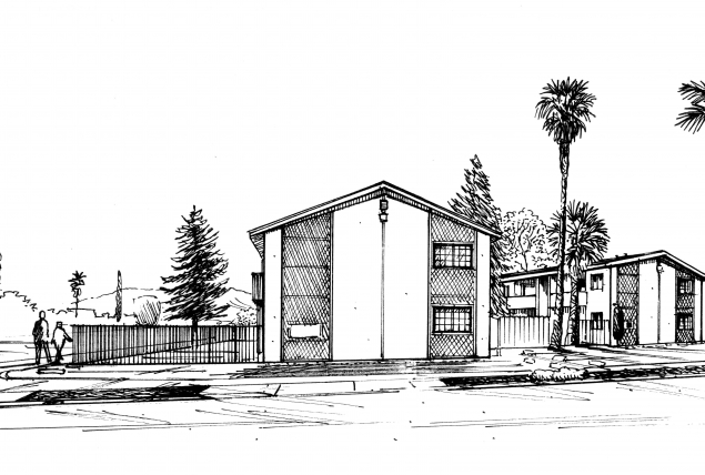 Sketch of Robin Lane Apartments in Concord, CA