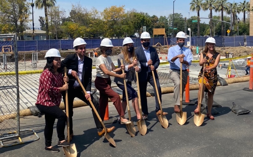 Groundbreaking celebration for Arya Apartments, San Jose