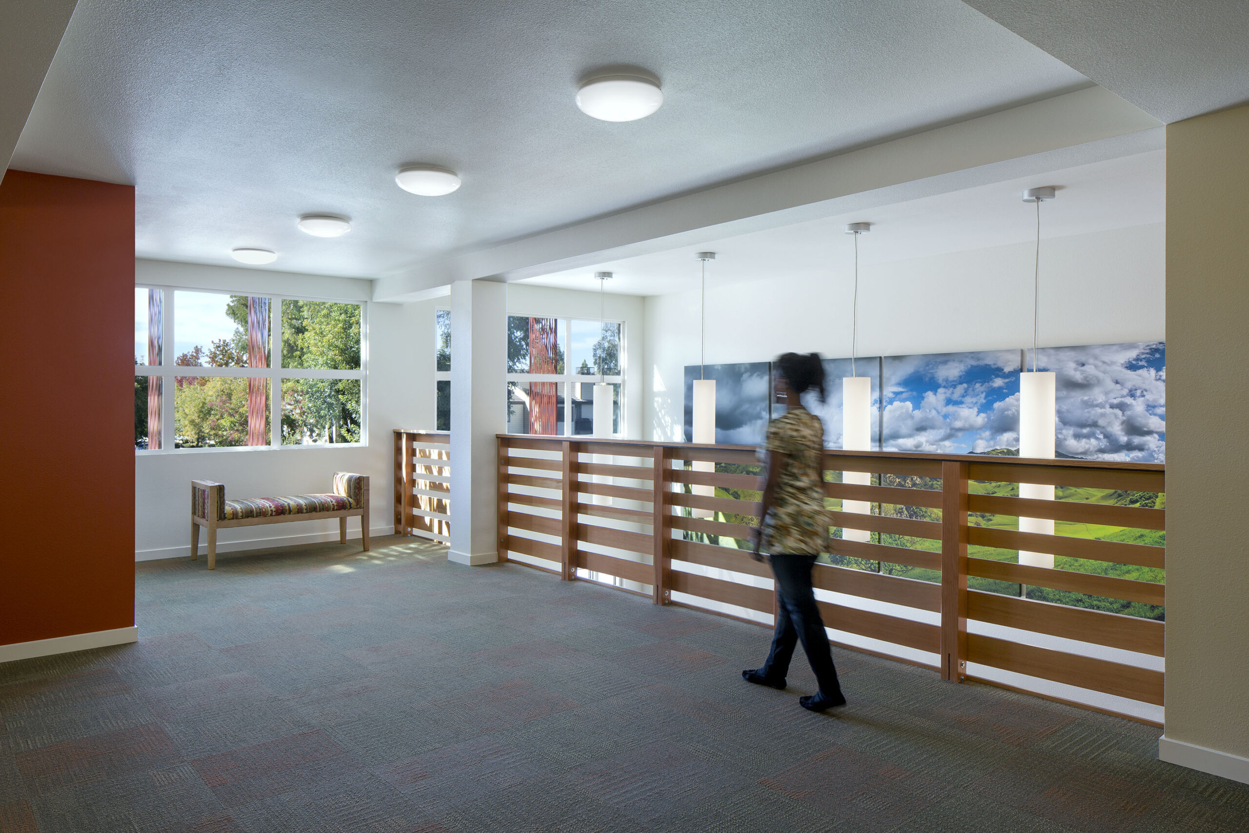 Common space at Tabora Gardens in Antioch, CA.