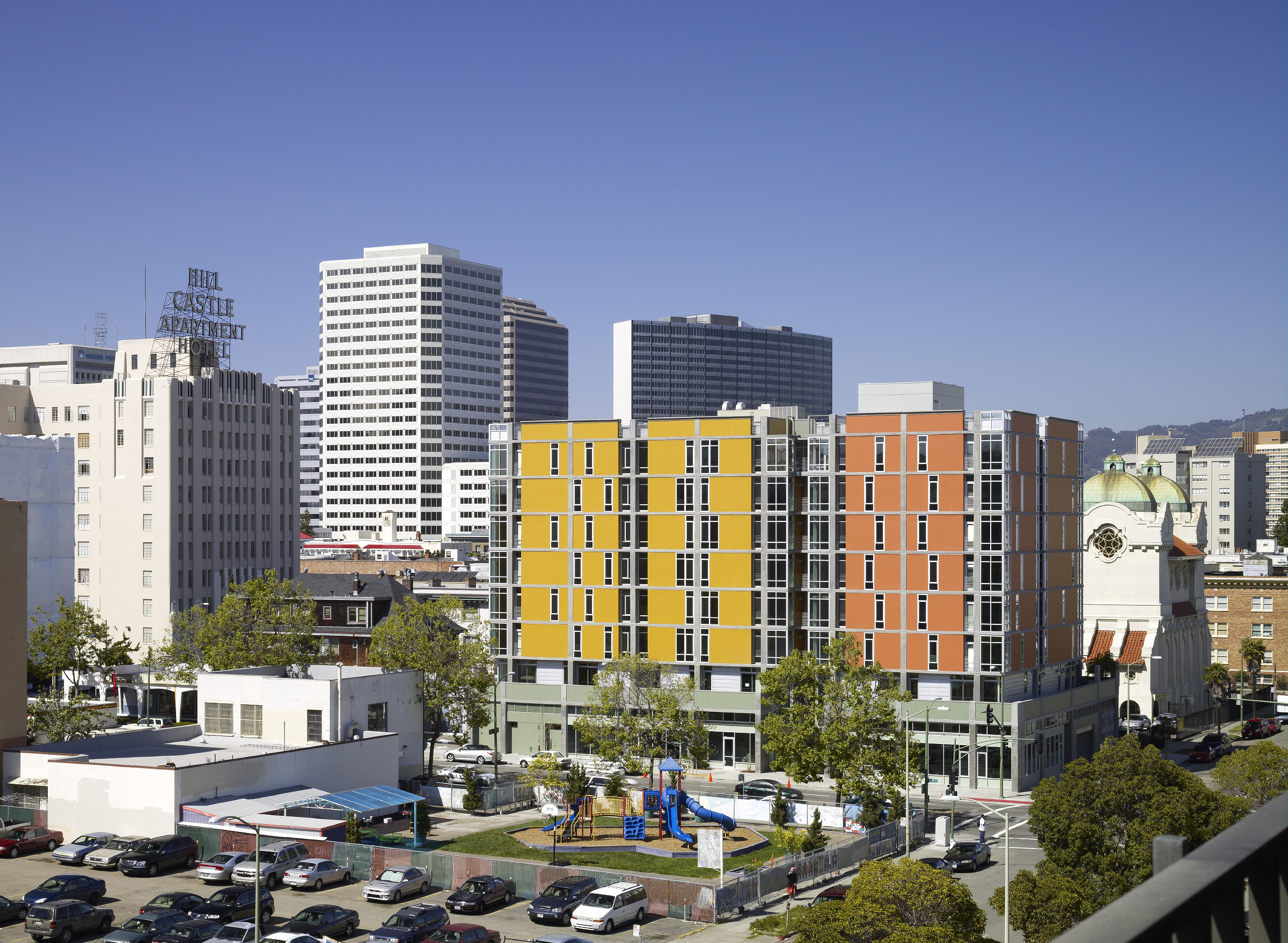 Madison Apartments at 14th Street in Oakland, CA.