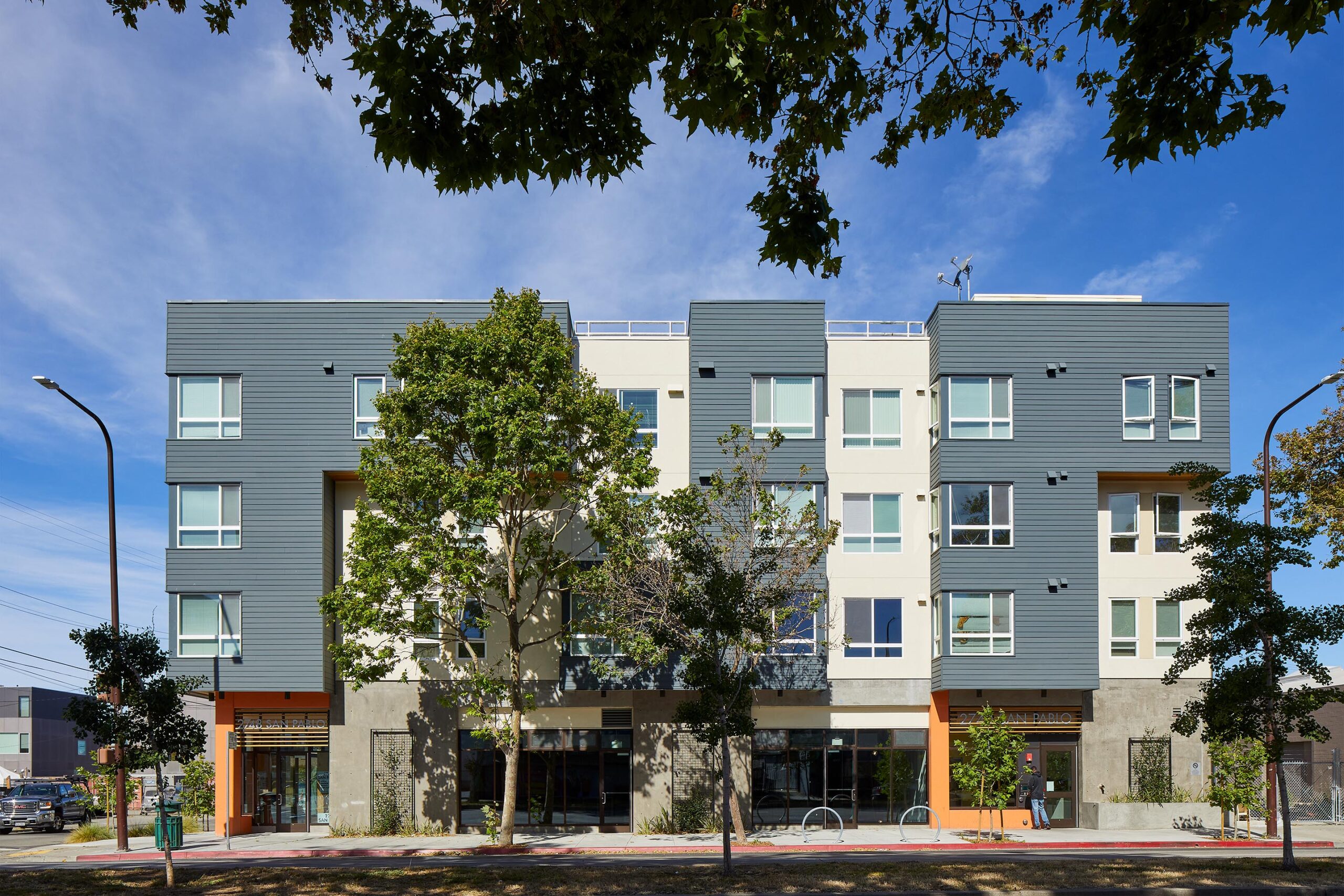 Grayson Apartments on San Pablo Avenue and Grayson Street in Berkeley
