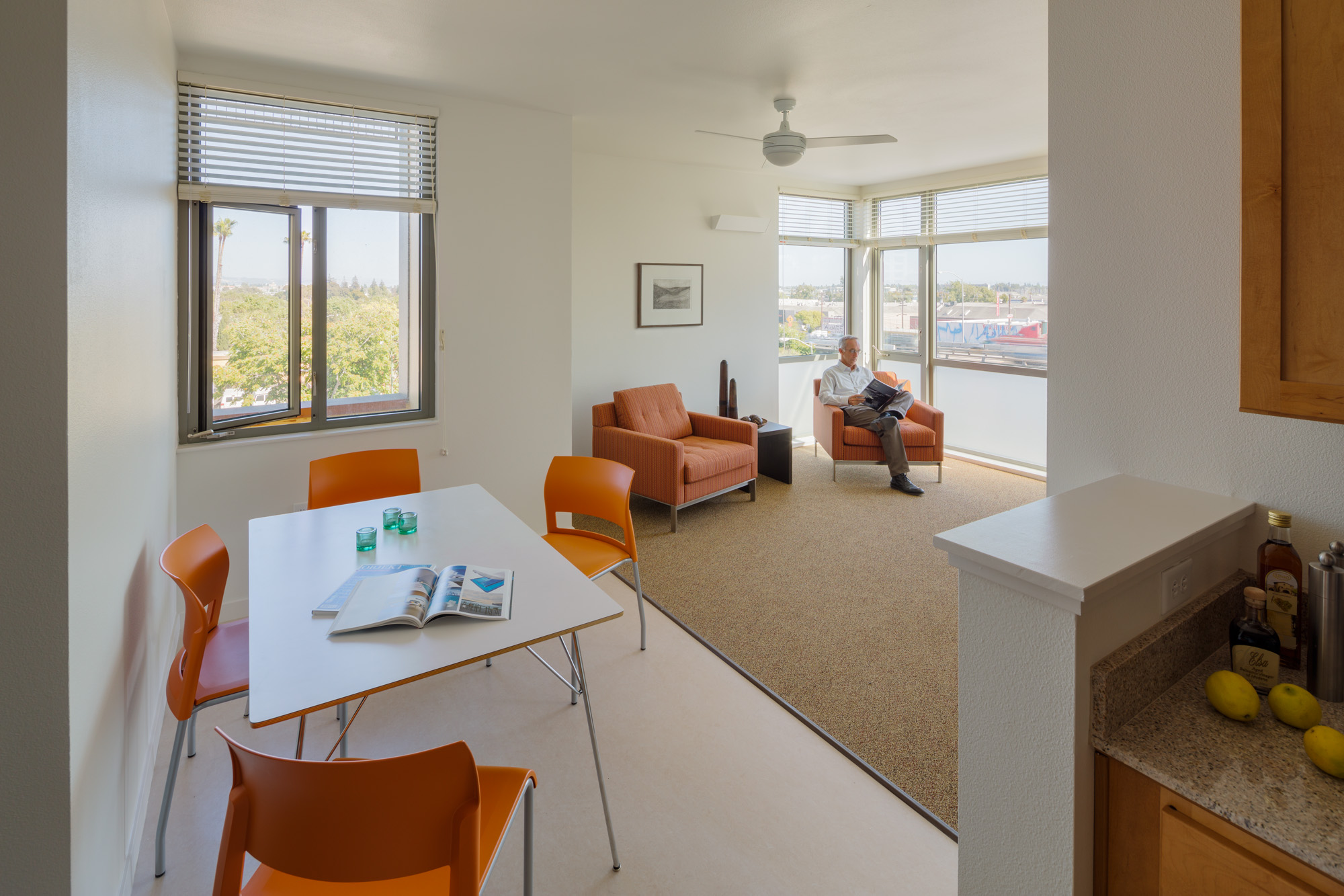 Unit at Merritt Crossing Housing, Oakland, California