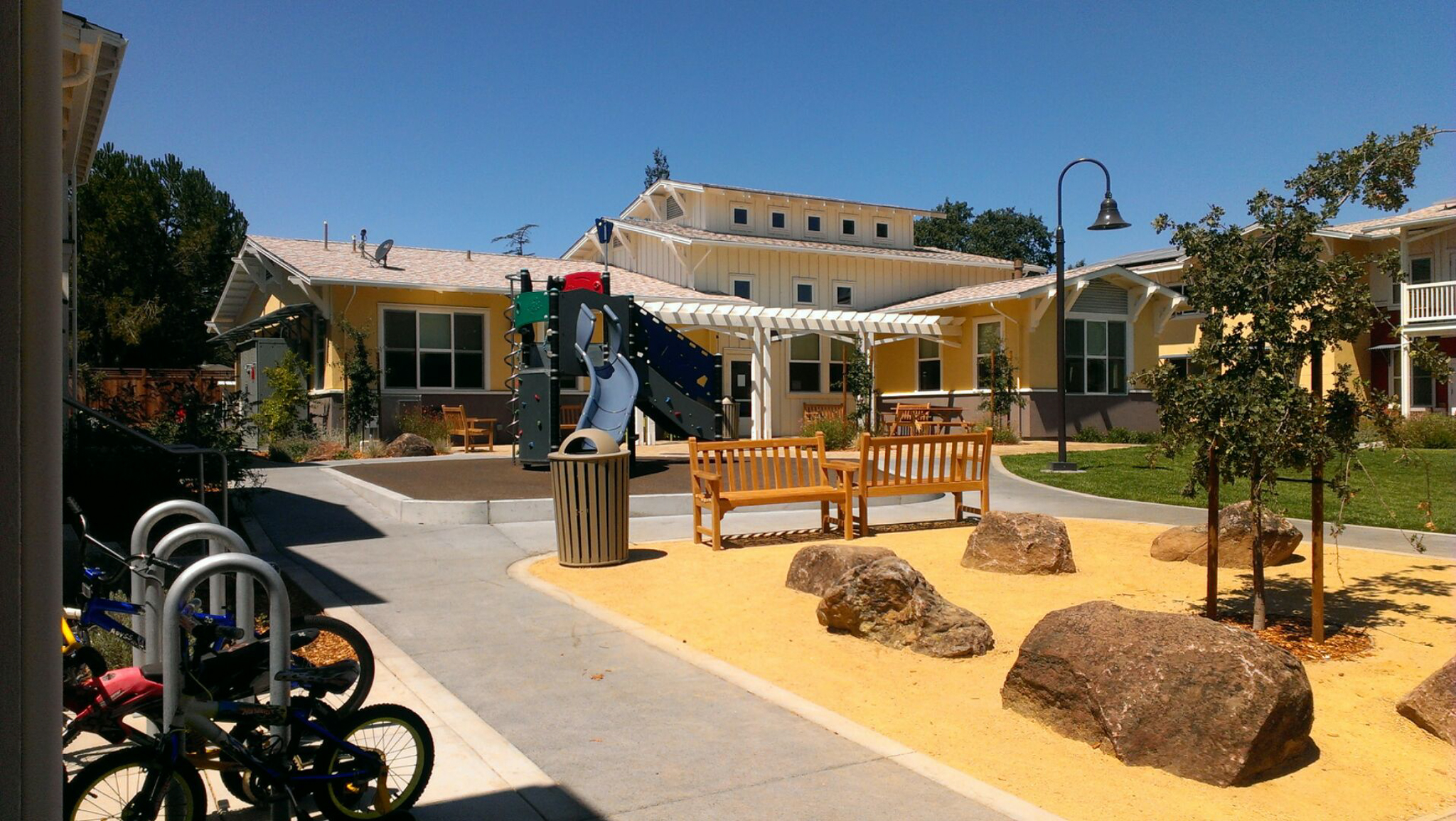 Playground at Valley Oak Homes in Petaluma, CA